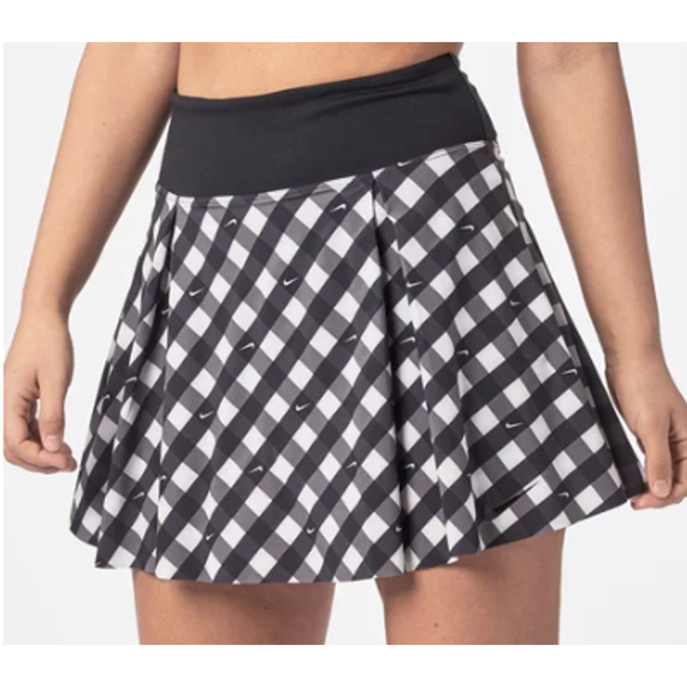 Nike Dri-Fit Gingham Tennis Skort